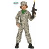 Dětský karnevalový kostým vojenské maskáče