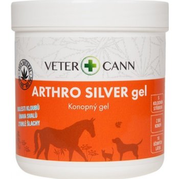 Vetercann Arthro silver Konopný gel 250ml