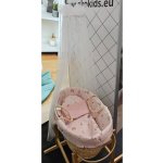 EKO -Baldachýn nad postýlku průhledný White 150x300 cm – Zboží Dáma