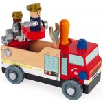 Janod BRICOKIDS Hasičské auto – Zboží Mobilmania