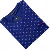 Pánské pyžamo C-lemon AH0 pánská bavlněná noční košile kr.rukáv tm.modrá