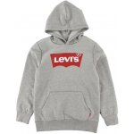 Levi's dětská mikina s kapucí 9E8778-C87 šedá – Sleviste.cz