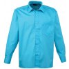 Pánská Košile Premier Workwear pánská košile s dlouhým rukávem PR200 turquoise
