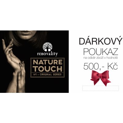 Renovality Dárkový poukaz 500 Kč – Zbozi.Blesk.cz