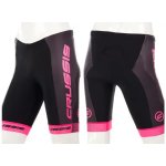 Crussis dámské elastické černá/růžová – Zboží Mobilmania