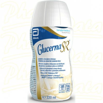 GLUCERNA SR VANILKOVÁ PŘÍCHUŤ POR SOL 1X220ML – Hledejceny.cz