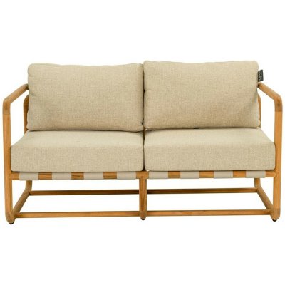 Apple BeeDolce 141x85x79 cm teak natural pásový výplet Ecru sedáky Cotton Flower – Hledejceny.cz