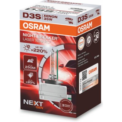 Xenonová výbojka D3S OSRAM 42V 35W PK32d-5 Night Breaker 66340XN2 – Sleviste.cz