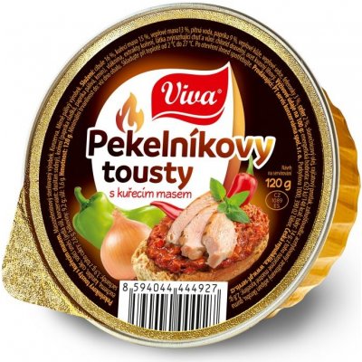 Viva Pekelníkovy tousty kuřecí, 120 g – Zboží Dáma
