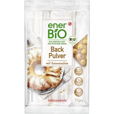 enerBiO Bio kypřící prášek do pečiva 68 g – Zboží Mobilmania