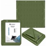 Springros Krycí plachta s oky 4x4 m 120g PE zelená PROTECT GA2132-XG – Sleviste.cz