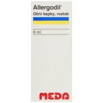 ALLERGODIL OPH 0,5MG/ML OPH GTT SOL 6ML – Hledejceny.cz