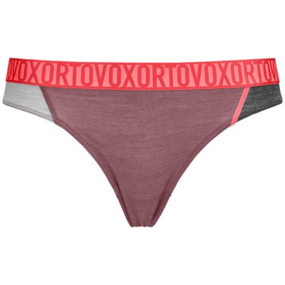 Ortovox dámské merino kalhotky 150 Essential Thong W mountain rose – Zboží Dáma