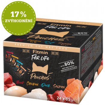 Fitmin cat For Life 24 x 85 g