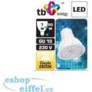 TB Energy LED žárovka GU10 230V 7W Teplá bílá