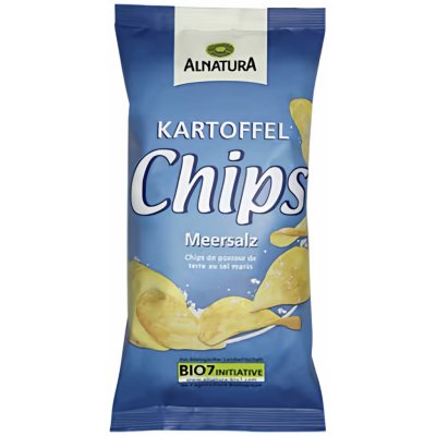 Alnatura BIO Chipsy bramborové s mořskou solí 125 g – Zboží Mobilmania