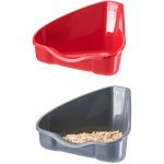 Ferplast WC pro hlodavce rohové Nora 3 Mix barev 50 x 34 x 26 cm – Zboží Mobilmania