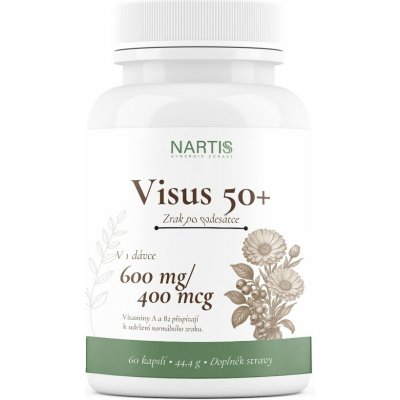 Nartis Visus 50+ – zrak po padesátce 60 kapslí – Hledejceny.cz