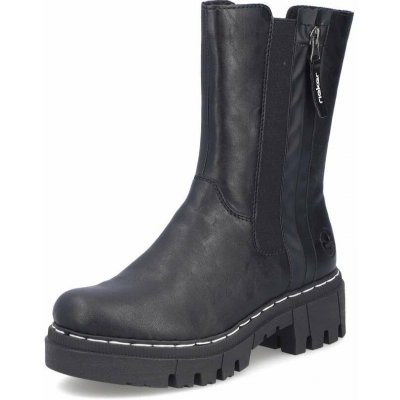 Rieker dámská kotníková obuv 74083-00 černá – Sleviste.cz