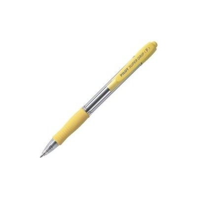 Pilot 2028 BPGP-10R Super Grip pero kuličkové žlutá – Hledejceny.cz