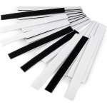 Stoklasa Suchý zip háček + plyš samolepicí stříhaný šíře 20 mm Balení: 4 pár, Varianta: 1 mix černobílý 1 mix černobílý – Sleviste.cz