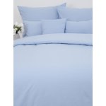 MKLuzkoviny.cz bavlna povlečení Renforcé Jasmine světle modrá 140x200 70x90 – Hledejceny.cz
