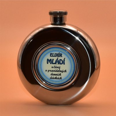 Kovová placatka Na velký úlovek 1 l – Zboží Dáma Kovová placatka Na velký úlovek 1 l – Zboží Dáma