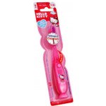 Hello Kitty Soft blikající kartáček na zuby s časovačem 1 minuty pro děti