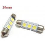 Sofita led žárovka 3 smd 39mm DC12V Bílá – Hledejceny.cz