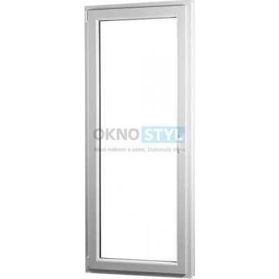 OKNOSTYL.cz REHAU Smartline+ jednokřídlé levé Bílá 70 x 208 cm – Hledejceny.cz