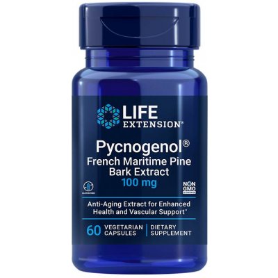 Life Extension Pycnogenol 60 vegetariánská kapsle, 100 mg – Zbozi.Blesk.cz