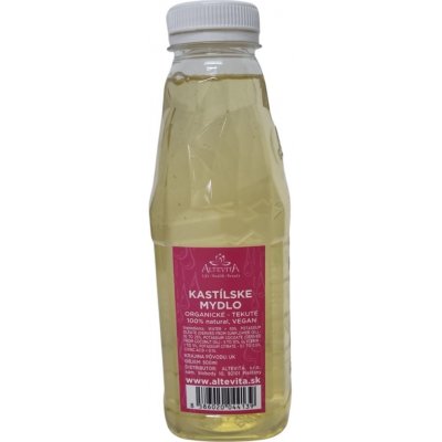 Altevita organické tekuté kastilské mýdlo 100% natural 500 ml – Hledejceny.cz