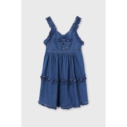 Mayoral dívčí šaty mini 6925.8E.JUNIOR modrá