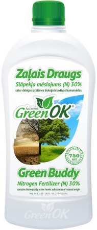 GreenOK Zelený kamarád Univerzální organominerální dusíkaté hnojivo 750ml