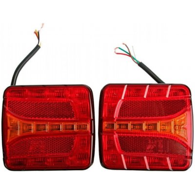 MULTIPA Sada sdružených LED světel 58.005 s osvětlením SPZ bočním, | Zboží Auto