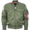 Army a lovecká bunda, kabát a blůza Bunda Alpha Industries MA-1 VF Army šalvějová