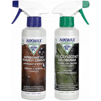 Nikwax Nubuk Velur Semiš Sprej 300 ml 600 ml – Zboží Dáma