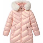 Glo Story Triangel zimní kabát lososový – Sleviste.cz