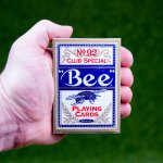 Bicycle Bee hrací karty na poker Modrá – Zboží Dáma