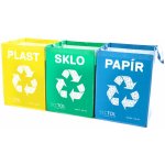 Sixtol Tašky na tříděný odpad SortT Easy 3 Basic 3 x 36 l 3 ks – Sleviste.cz