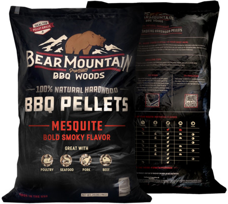 Bear Mountain BBQ pelety - Mesquite, 9 kg
