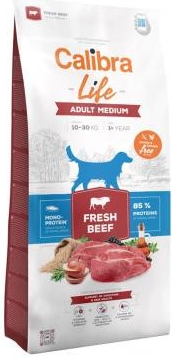 Calibra Dog Life Adult Medium Breed Fresh Beef 12 kg
