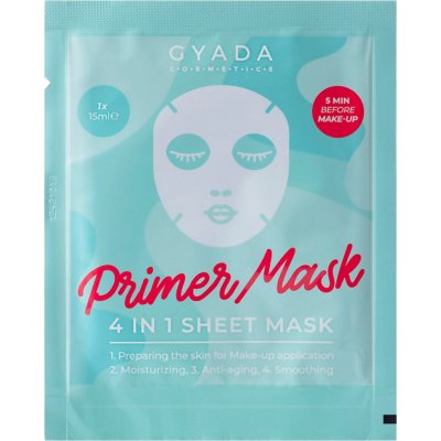 Gyada Plátýnková maska Příprava pleti na make-up Primer mask 15 ml