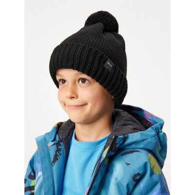 Bobble pletená černá – Zboží Dáma