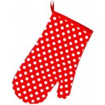 Toro CHŇAPKA ČERVENÁ S BÍLÝMI PUNTÍKY MAGNETEM 18 x 30 cm – Zbozi.Blesk.cz