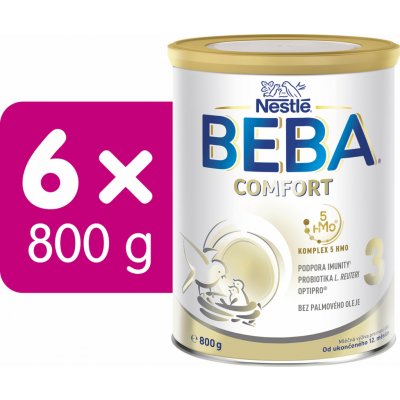 Nestlé BEBA COMFORT 3 5HM-O 6 x 800 g – Hledejceny.cz