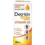 Detritin Vitamin D3 kapky 400 IU 30 ml – Hledejceny.cz