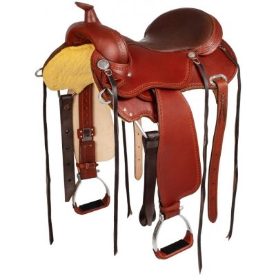 POOL'S Westernové sedlo TRAIL ROUND SKIRT 8020 FULL QUARTER Hnědá – Sleviste.cz