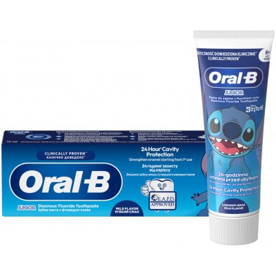 Oral-B Pro Junior 6–12 let 75 ml – Zboží Mobilmania