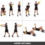 Gorilla Sports kettlebell pogumovaný 6 kg – Zboží Mobilmania